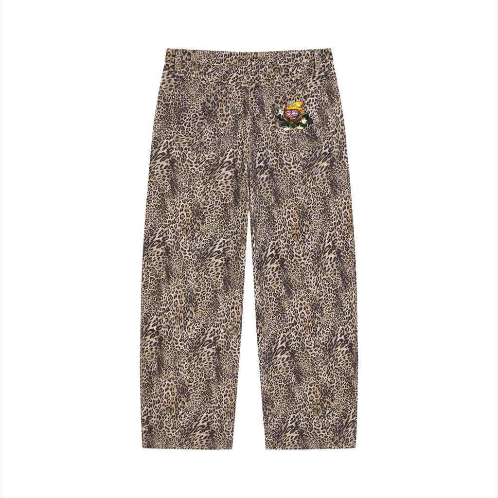 Magic Browny Leopard Jeans