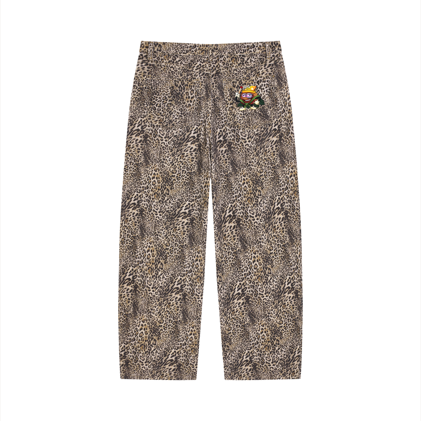 Magic Browny Leopard Jeans