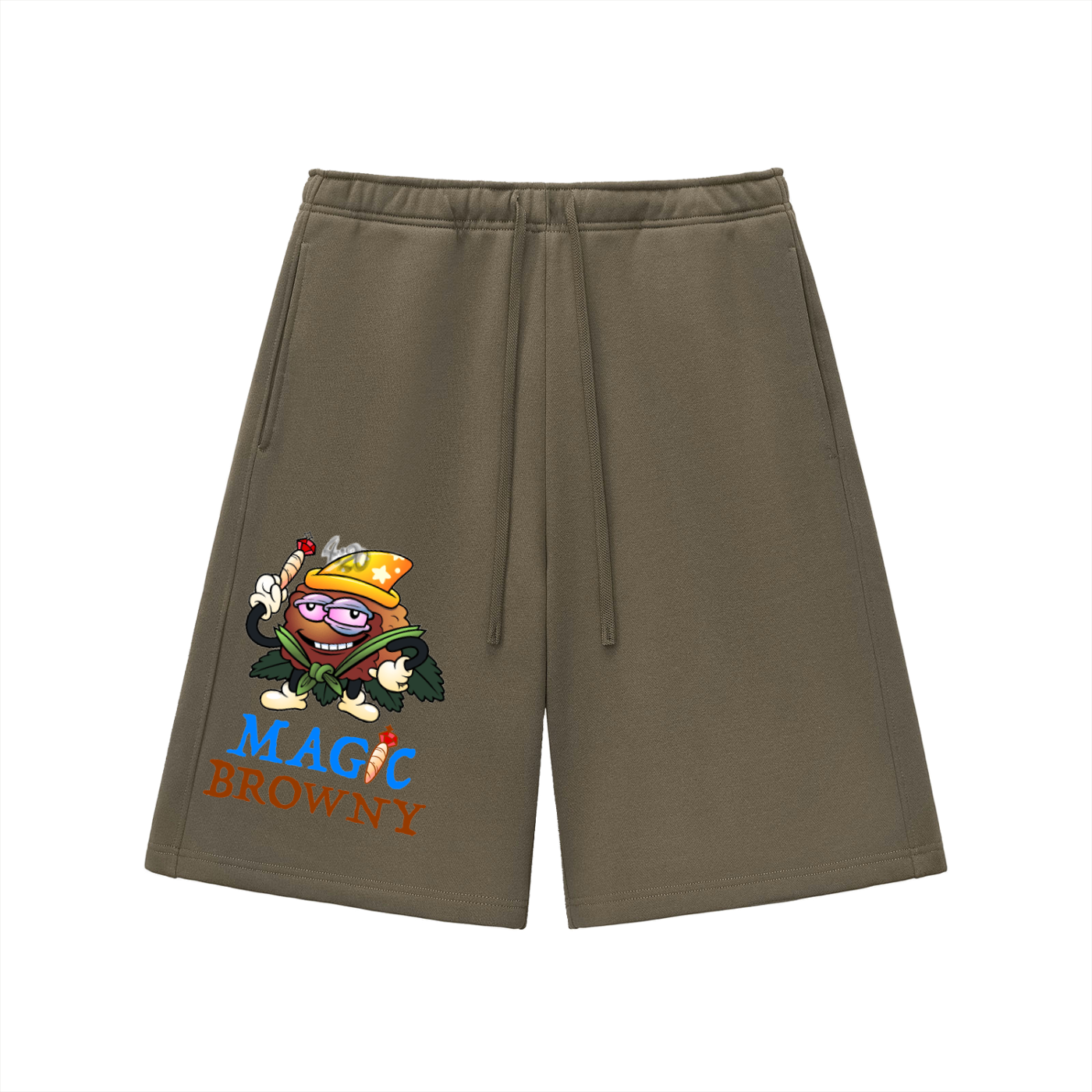 Magic Browny Heavyweight Fleece Shorts